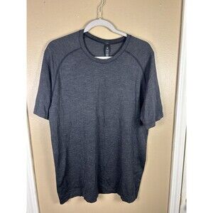 Lululemon Metal Vent Tech T Shirt Mens L Gray Athletic Lightweight Performance